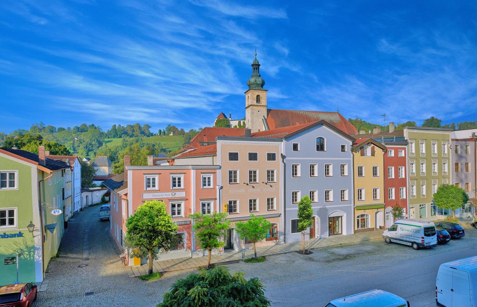Ferienwohnung Stadtplatz 28 Tittmoning Burghausen Salzburg Familie Екстер'єр фото